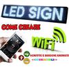 Ibiza INSEGNA LUMINOSA LED SCRITTA WIFI PERSONALIZZATA SCORREVOLE PUBBLICITARIA