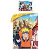 Halantex NARUTO SHIPPUDEN - Set di biancheria da letto in cotone, copripiumino 140 x 200