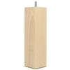La Fabrique de Pieds La Fabbrica di Piedi Set di 4 Piedi di Letto, Legno, Verniciato Chiaro, 15 x 5,5