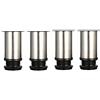 Drenky 4 pezzi gambe regolabili Altezza 80mm dell'armadio addensate da tavolo per mobil
