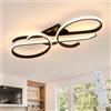 DELIPOP Plafoniera LED Soffitto Dimmerabile, Lampada da Soffitto Moderna con Tel