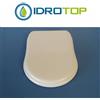 ACB/COLBAM Copriwater Flaminia EFI - MB BIANCO Cerniera Cromo-Sedile-Asse Wc