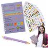 LDBKLGHJ Agenda Settimanale Smart Panda - Organizzatore Planner con Carta del Docente, A5