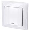 HAVA UP Tasto con simbolo della luce - All-in-One - Telaio + inserto da