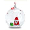 Swarovski 5596382 Holiday Cheers Decorazione Pallina Babbo Natale