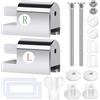 INNAL Cerniere Tavoletta Wc 7 Pezzi Cerniera Tavoletta WC Kit Cerniere Tavoletta