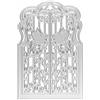 ideen mit herz Fustella per porta 2, 9,4 cm x 14,4 cm, adatta per le comuni fustellatrici | Ste