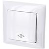 HAVA UP interruttore a croce - morsetto - All-in-One - Serie G1 bianco