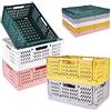 Mitening Cassette Plastica Pieghevoli, 5 Pezzi Mini Cestini per Mensola, Casa, Cucina, Au