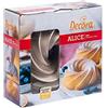 Decora 0080116 Stampo Antiaderente Mini Alice Ø 10 X 5 h Cm, In Alluminio Presso
