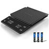3T6B Bilance cucina elettroniche con funzione timer e peeling, bilancia caffè pr