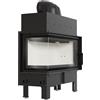 Kratki Inserto per camino KRATKI FLOKI L Angolo sinistro 12 kW Kit di montaggio Ø 200