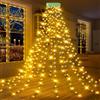 Does not apply Luci Albero Di Natale, 2M*16 Rami Catene Luminose 400LED, Anelli Ghirlande Imper