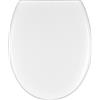 King Seat Sedile Copriwater Universale, Forma Ovale - Urea Termoindurente, Antib