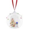 Swarovski 5701509 Holiday Cheers Decorazione Pallina Albero e Pupazzo di Neve