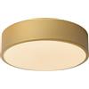 LUCIDE UNAR Plafoniera Diametro 20 cm LED Dim. 1 x 12 W 2700 K 3 StepDim Oro Opa