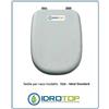 ACB/COLBAM Copriwater Ideal Standard TESI BIANCO I.S. Cerniera Cromo-Sedile-Asse Wc