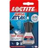 Loctite SUPER ATTAK EASY BRUSH COLLA LOCTITE CIANOACRILICA ISTANTANEA CON PENNELLO 5 GR.