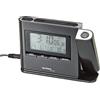 techno line WT 519 Orologio Radio, Nero, 12.9x3.4x9.2 cm