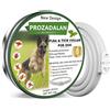 PROZADALAN Collare per Cani Antipulci e Zecche Regolabile Impermeabile Antiparassitario can