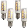 QLEE Lampadina LED 2W E12 12V - 24V bianco caldo 3000k lampadario lampadina