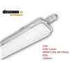 DISANO PLAFONIERA STAGNA DISANO THEMA LED 31W 4790 Lumen 1260mm IP66 4000K NATURALE