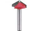 Fdit 1pc 3d acciaio al tungsteno lavorazione del legno cnc router bit sharp v-groove