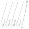 Cefrank Pacchetto di 4 Barre Luminose LED Forma di V per Sottopensili -