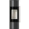 Kratki Stufa a legna KRATKI AMBLER Ø 150 7 kW porta con chiusura automatica, maniglia