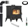 Kratki Stufa in ghisa a legna KRATKI K6 ECO Ø 130 6,5 kW