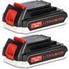JYJZPB 3.0Ah Batteria di Ricambio per Black Decker 18V, Compatibile per BL2018 B