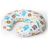 Does not apply Cuscino Allattamento - Cuscino per Allattamento Neonato, Rivestimento in 100% Co