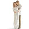 Willow Tree Figurina Insieme, Resina, Design di Susan Lordi, 23 cm