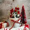 GMM Piantina Decorativa Natale Segnaposto Natalizio Decorazione Natalizia da Tav