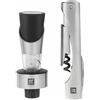Zwilling 39500-055-0 - Set di cavatappi e tappo per vino