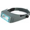 Optivisor - Lente d'ingrandimento con fascia per testa