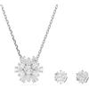 Swarovski 5691486 Set Idyllia Taglio misto Fiocco Di Neve Bianco