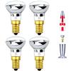 Bonlux 25W E14 R39 Lampada di Lava Riflettore a Incandescenza (4Pcs)