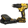 DEWALT DCD777S2T-QW Trapano avvitatore senza fili kit 2x1,5Ah valigetta T-STAK