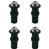 BornFeel Fissaggi WC Sedile 2 Paio Cerniere Copriwater Fori Ciechi Espansione Go