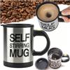TAZZA AUTOMESCOLANTE SELF STIRRING MUG IDEA REGALO CAFFE LATTE PER CAPPUCCINO DS