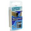 Rapid 40109532 No. 606 Graffe a Dorso Stretto 30 mm, Acciaio