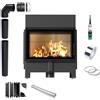 Kratki Camino KRATKI ZIBI ECO 9,9 kW Ø 180