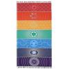 Bssowe Coperta Yoga Arcobaleno, Arazzo Parete Mandala, Arazzo Parete Yoga Mandal