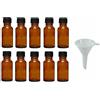 mikken Viva Haushaltswaren, 10 flaconi contagocce da 10 ml, da Farmacista, Bottiglie co