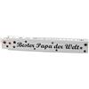 geschenke-fabrik.de Metro rigido con scritta "Bester Papa der Welt", regalo per Festa Del Papà