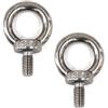 Flomore M12 Bulloni 304 Acciaio inossidabile Golfari Bullone ad occhiello (2 pezzi)