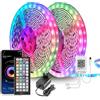 Mexllex LED Striscia, 20 metri Striscia LED 5050 RGB ultra lunga