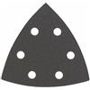 Bosch Professional 2608605193 Fogli Abrasivi per Levigatrice a Delta 93 Mm, 6 Fo