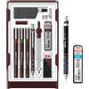 rotring Rohrer & Roehr Isograph Tecnica S0699420 | 3 Fineliner (0,10mm, 0,30mm, 0,50mm),